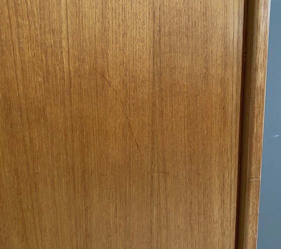 Image 1 of Heinrich Riestenpatt teakhouten highboard 1960s MCM