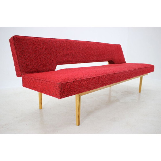 Image 1 of Midcentury slaapbank of sofa Miroslav Navratil, Interier Praha, 1960