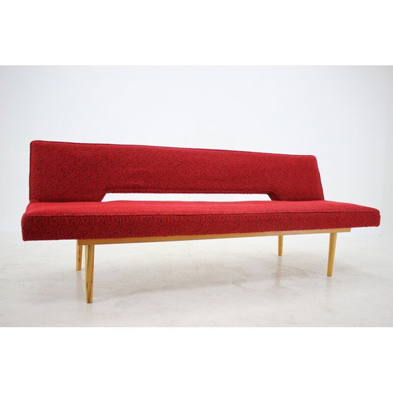 Image 1 of Midcentury slaapbank of sofa Miroslav Navratil, Interier Praha, 1960