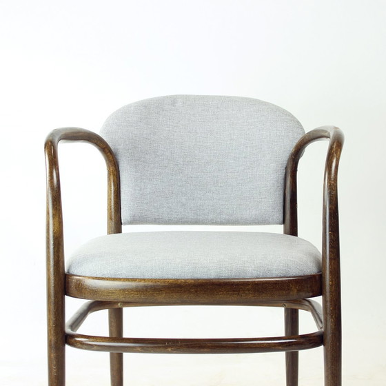 Image 1 of Fauteuil van gebogen hout, Tsjecho-Slowakije 1950S