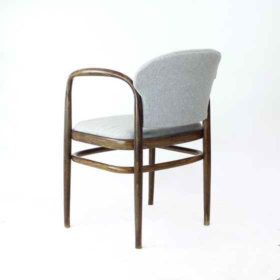 Image 1 of Fauteuil van gebogen hout, Tsjecho-Slowakije 1950S