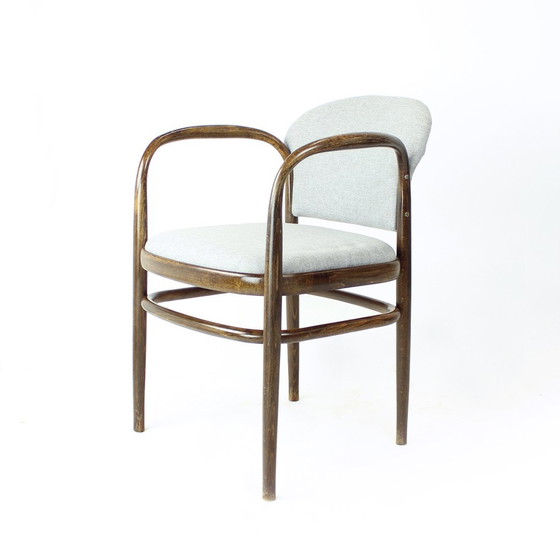 Image 1 of Fauteuil van gebogen hout, Tsjecho-Slowakije 1950S