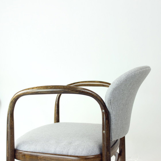 Image 1 of Fauteuil van gebogen hout, Tsjecho-Slowakije 1950S