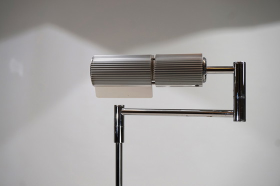 Image 1 of Swisslamps Haloprofil 878Hr vloerlamp van Viktor Frauenknecht, 1979