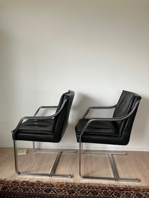 2x Walter Knoll Stoelen Rudolf Bernd Glatzel