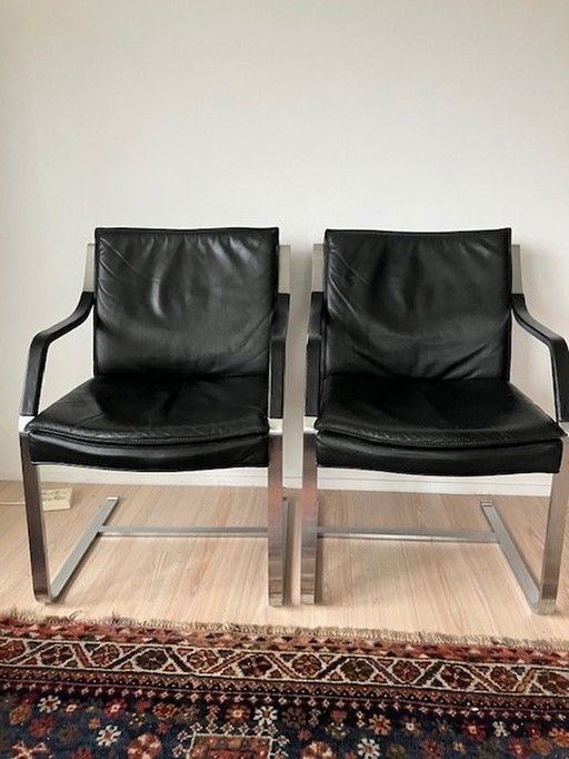 2x Walter Knoll Stoelen Rudolf Bernd Glatzel