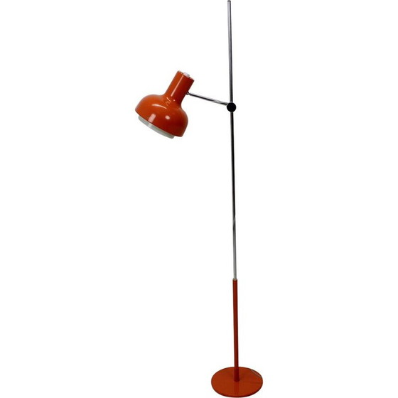 Image 1 of Vintage verstelbare vloerlamp in gelakt metaal van Josef Hurka voor Napako, Tsjecho-Slowakije 1960