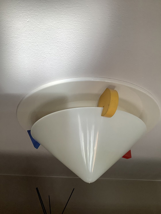 Image 1 of 3x Vintage Ikea Stoja plafondlamp