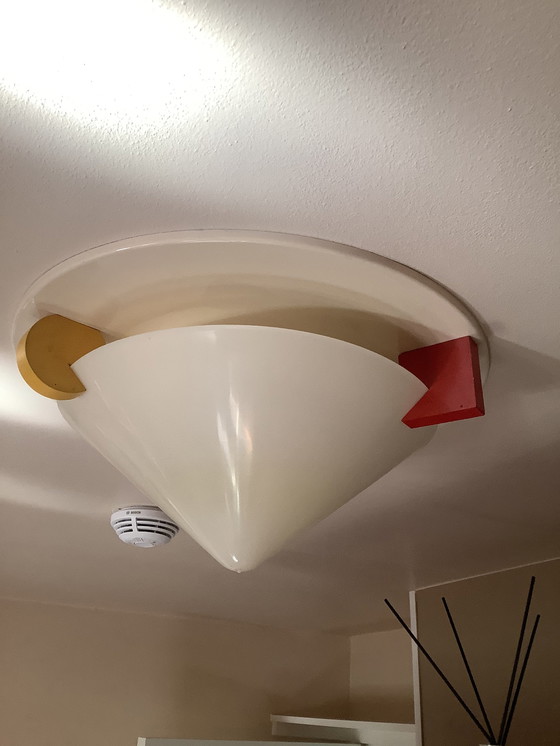 Image 1 of 3x Vintage Ikea Stoja plafondlamp