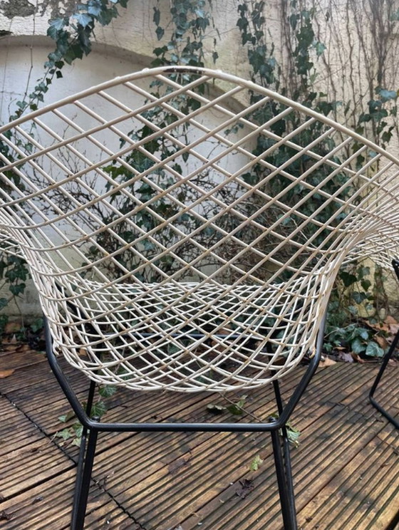 Image 1 of Harry Bertoia Knoll Diamond Stoelen