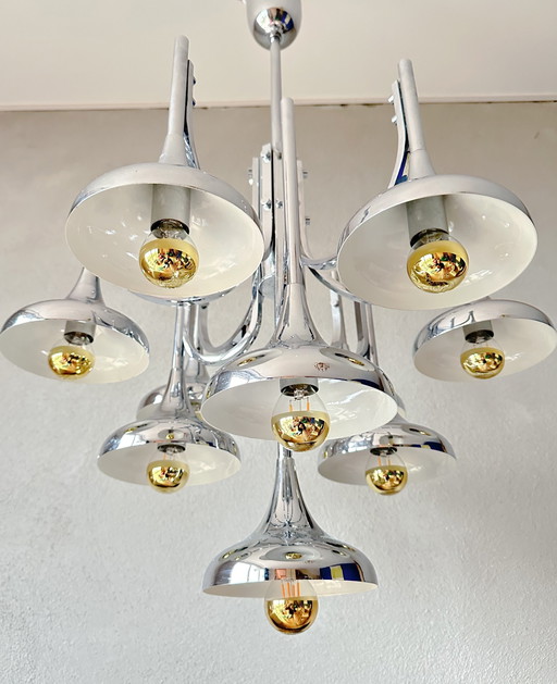 Vintage Chrome Hanglamp