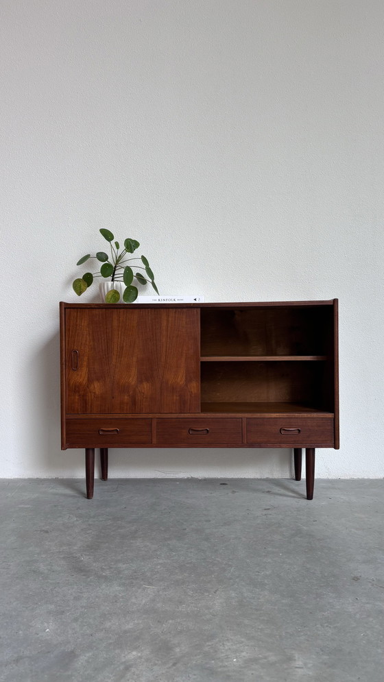 Image 1 of Vintage Small Sideboard In Teak 