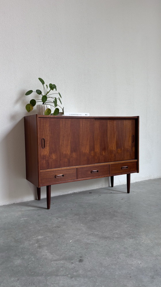 Image 1 of Vintage Small Sideboard In Teak 