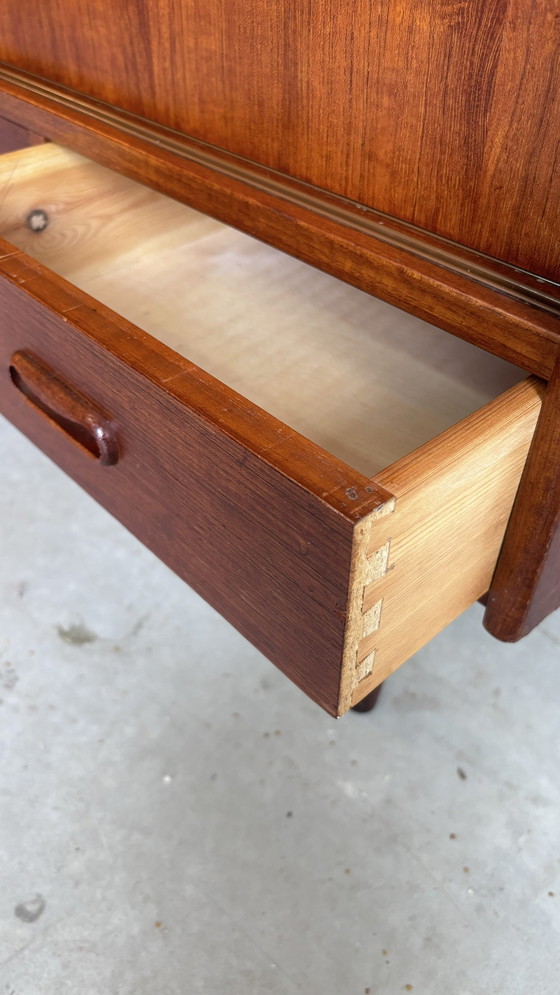 Image 1 of Vintage Small Sideboard In Teak 