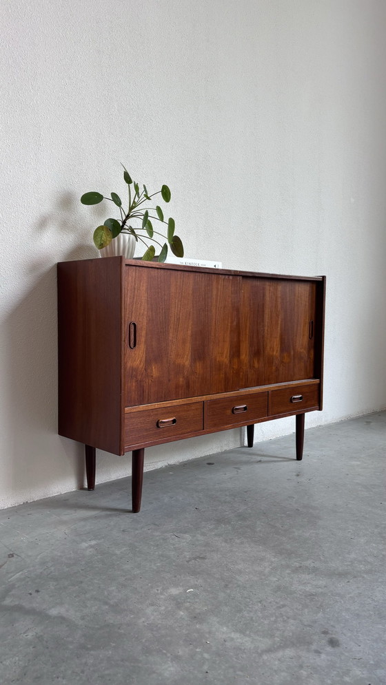 Image 1 of Vintage Small Sideboard In Teak 