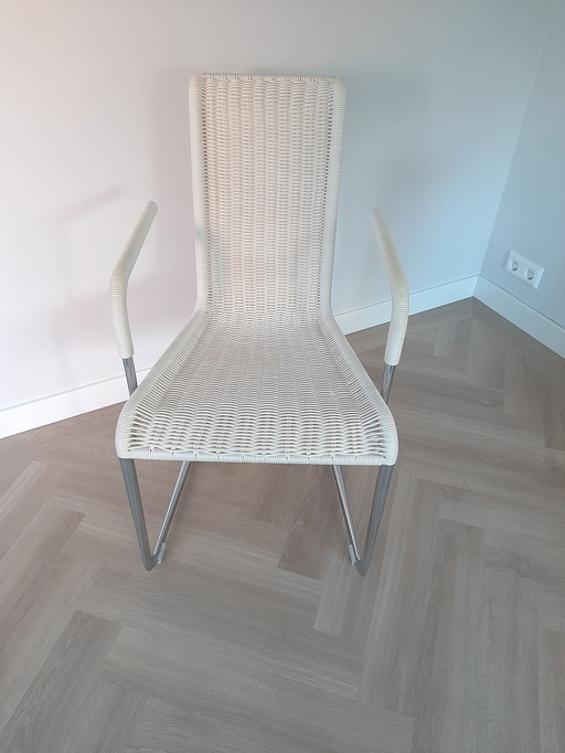 5 x Tecta model B20 eetkamerstoelen