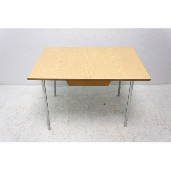 Image 1 of Mid century formica schrijftafel, Tsjecho-Slowakije 1960