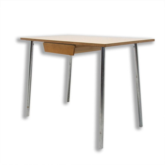 Image 1 of Mid century formica schrijftafel, Tsjecho-Slowakije 1960