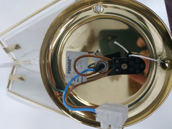 Image 1 of Vintage Wandlamp Massive Hollywood Regency Style 