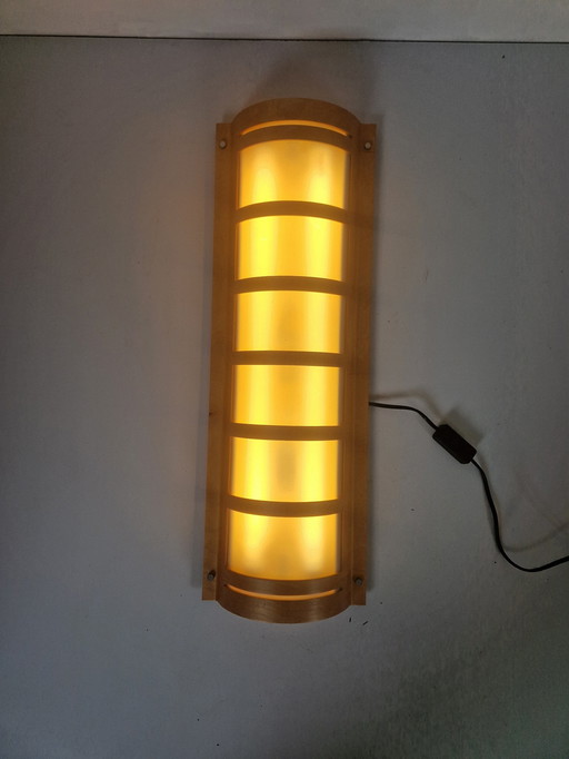 Grote Vintage Ikea Strimma Wandlamp Japandi Stijl