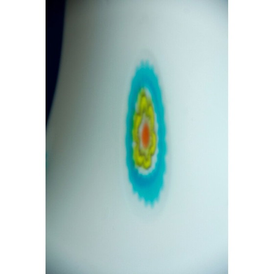 Image 1 of Mid-century Murrina Murano glazen hanglamp met Murrine, Italië 1950