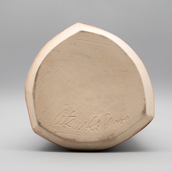 Image 1 of Atsushi Yuba vintage Japanse flesvaas