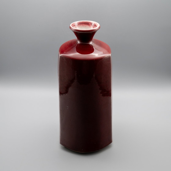 Image 1 of Atsushi Yuba vintage Japanse flesvaas