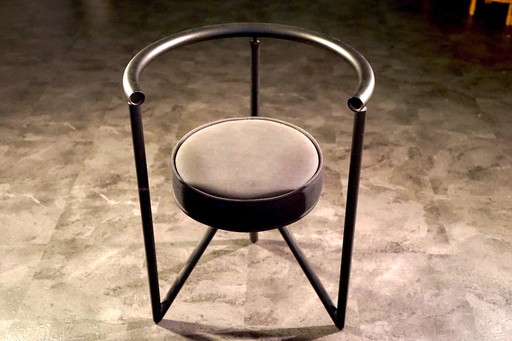 Vintage Miss Dorn bijzetstoel van Philippe Starck voor Disform Barcelona, 1985