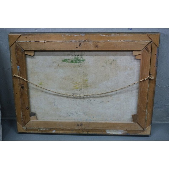 Image 1 of Vintage scandinavisch schilderij door Gunnar Ekdahl, 1943
