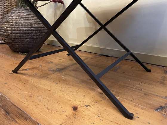 Image 1 of Vintage Dambordtafel Speeltafel Salontafel Frans