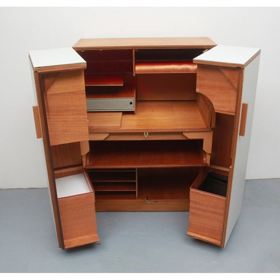 Image 1 of Vintage bureau "Magic box" in eikenhout van Mummenthaler en Meier, Zwitserland 1950