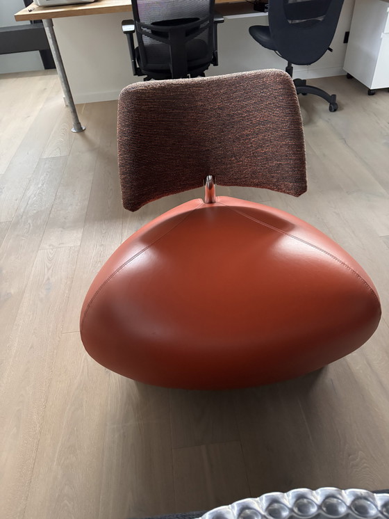 Image 1 of Leolux lounge bank met bijpassende Pallone stoel