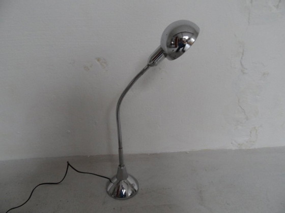 Image 1 of Vintage Spiraalvormige Bureaulamp 1960'S