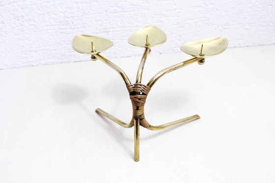 Image 1 of Kandelaar Midcentury Stijl Carl Auböck