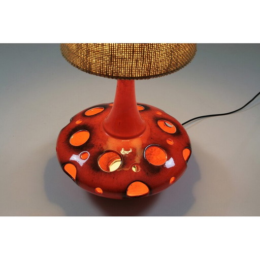 Vintage lamp van keramiek, 1970