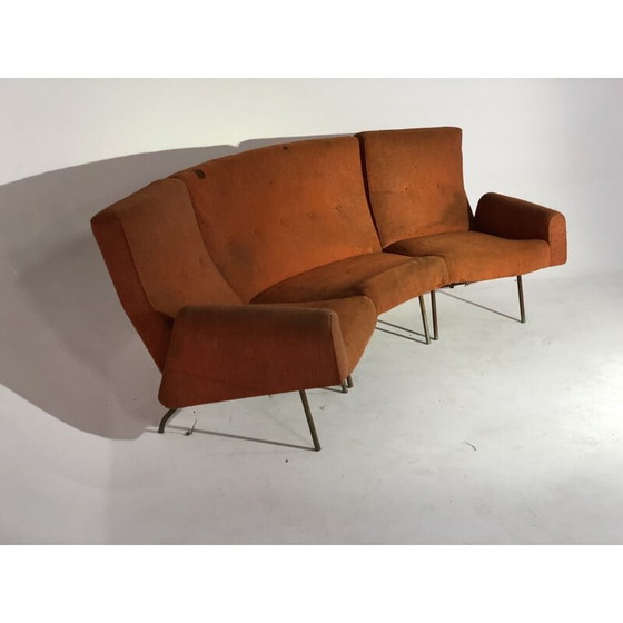 Image 1 of Vintage modulaire sofa model 743 van Joseph André Motte, 1960