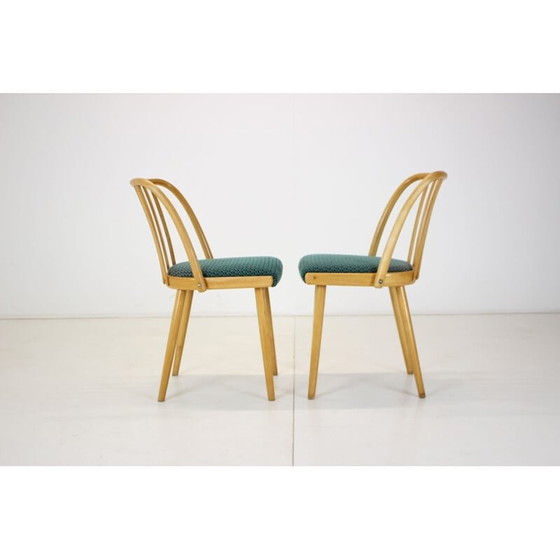 Image 1 of Set van 6 vintage eetkamerstoelen van Antonin Suman, Tsjecho-Slowakije 1960