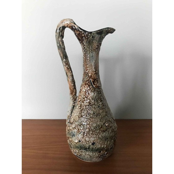 Image 1 of Kleine vintage keramische kan, 1950