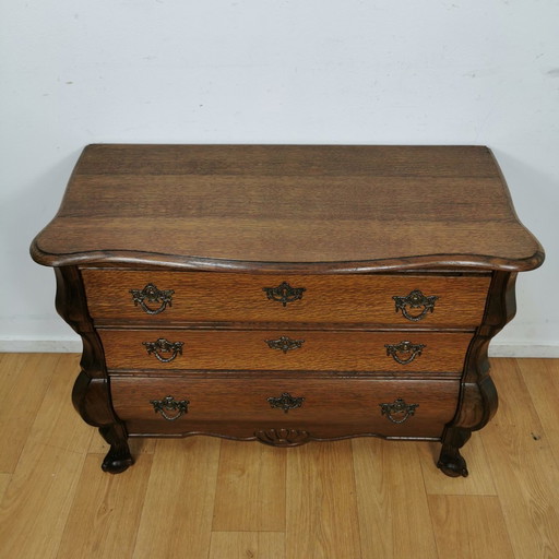 Vintage Chippendale Buikkastje Ladekastje 