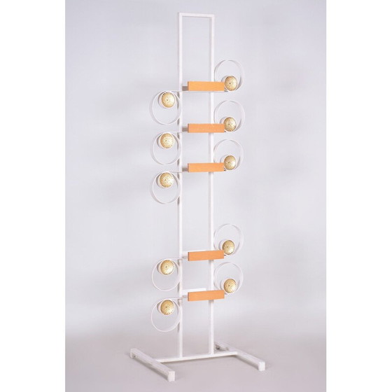 Image 1 of Decoratieve vintage kamerscherm van metaal en messing