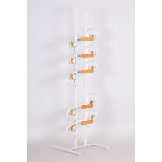 Image 1 of Decoratieve vintage kamerscherm van metaal en messing