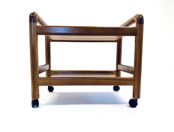 Image 1 of Deense teakhouten trolley