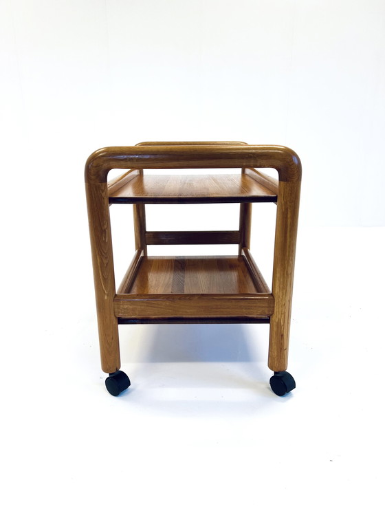 Image 1 of Deense teakhouten trolley