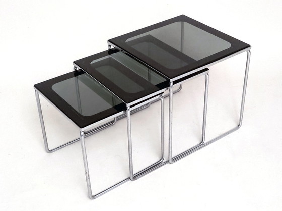 Image 1 of bijzettafeltjes nesting tables Brabantia