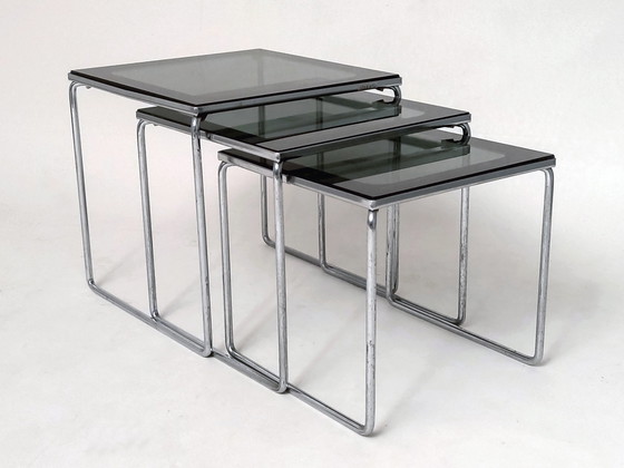 Image 1 of bijzettafeltjes nesting tables Brabantia