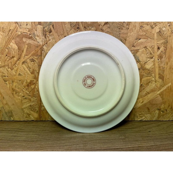 Image 1 of Vintage Art Deco porseleinen koffieset van Limoges Ch. Field Haviland