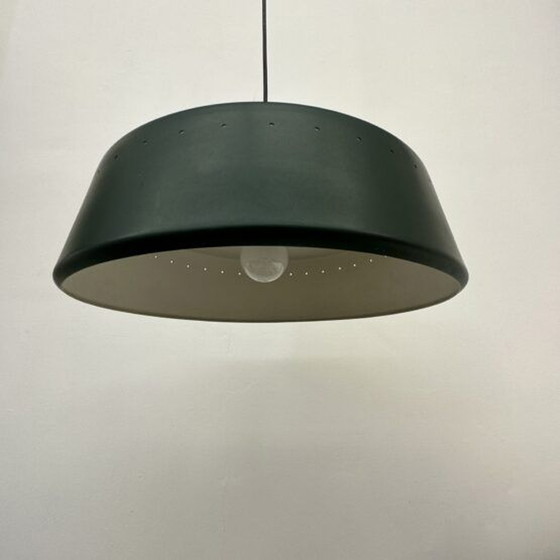 Image 1 of Groene hanglamp, Mid Century Design, 1970