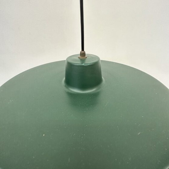 Image 1 of Groene hanglamp, Mid Century Design, 1970