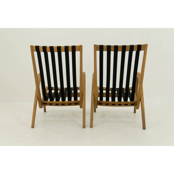 Image 1 of Paar vintage filmstoelen van Jan Vanek, 1950