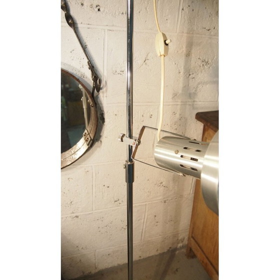 Image 1 of Vintage chromen vloerlamp, 1960